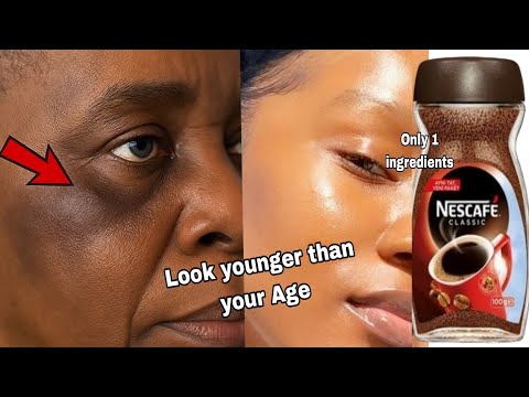 How I use coffee ☕️  remove Darkspots,Acne and hyperpigmentation wrinkles forever completely