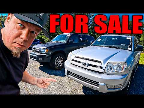 I Bought 2 Toyota 4Runners To Sell For UNDER $5,000