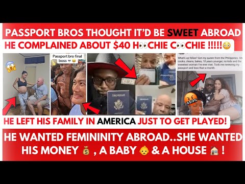 Passport Bros Thought They ESCAPED Modern Women… Until THIS Happened..😳🤭